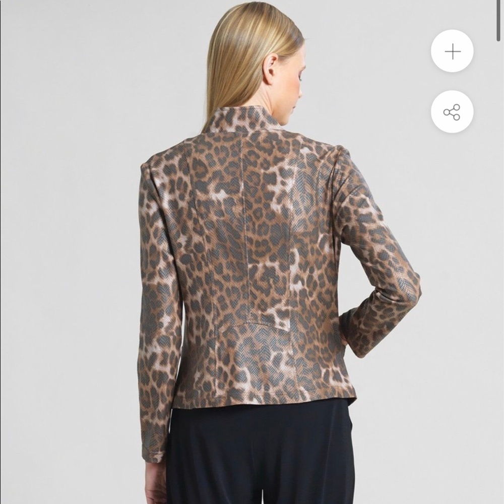 Clara Sunwoo Cheetah Jacket - Picture 2 of 6